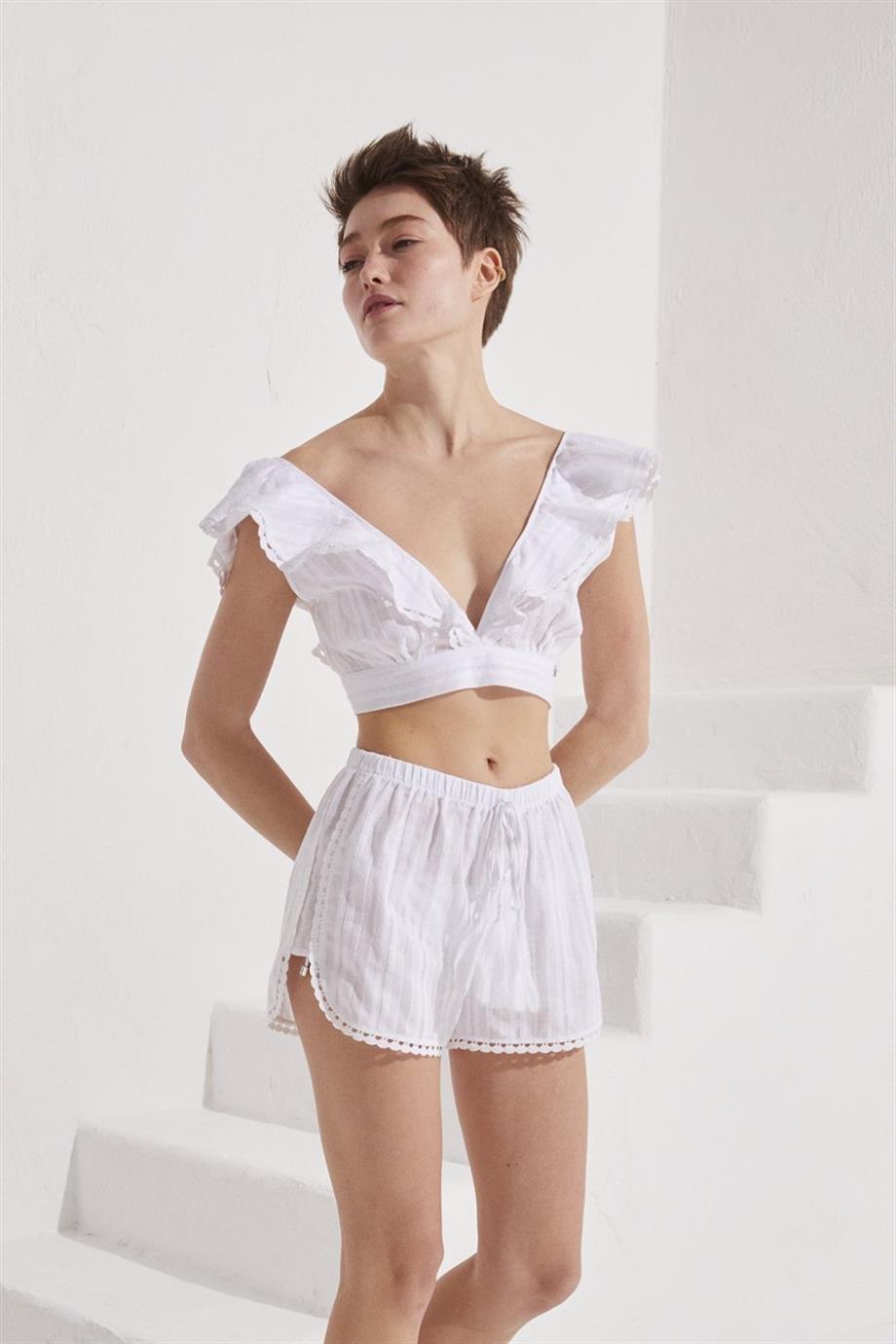 Muscha Shorts White