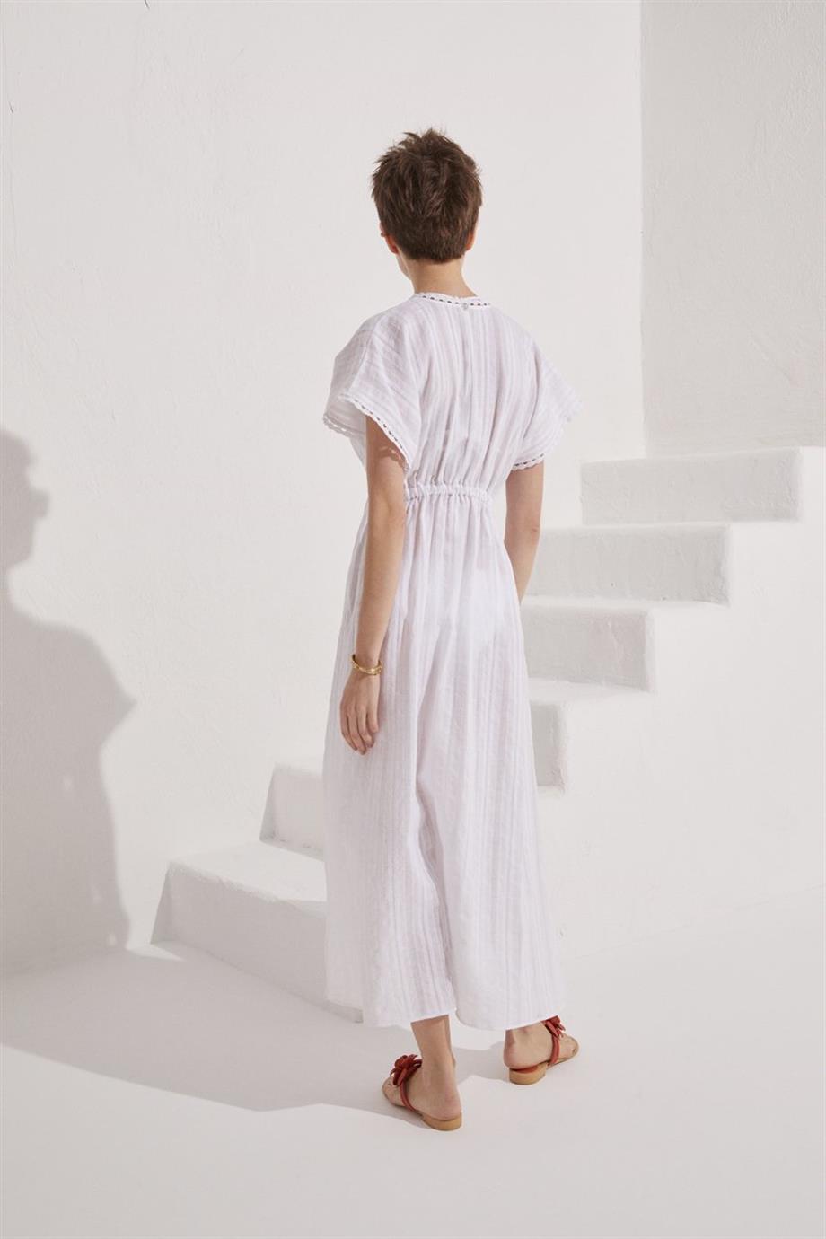 Muscha Long Dress White