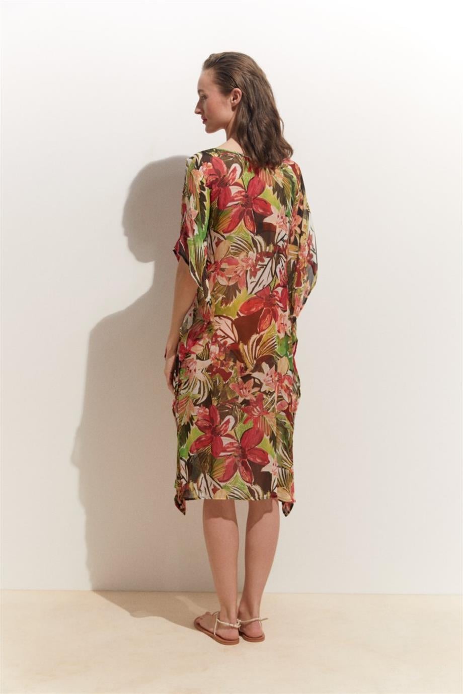 Flowers Skorpions Uzun Kaftan