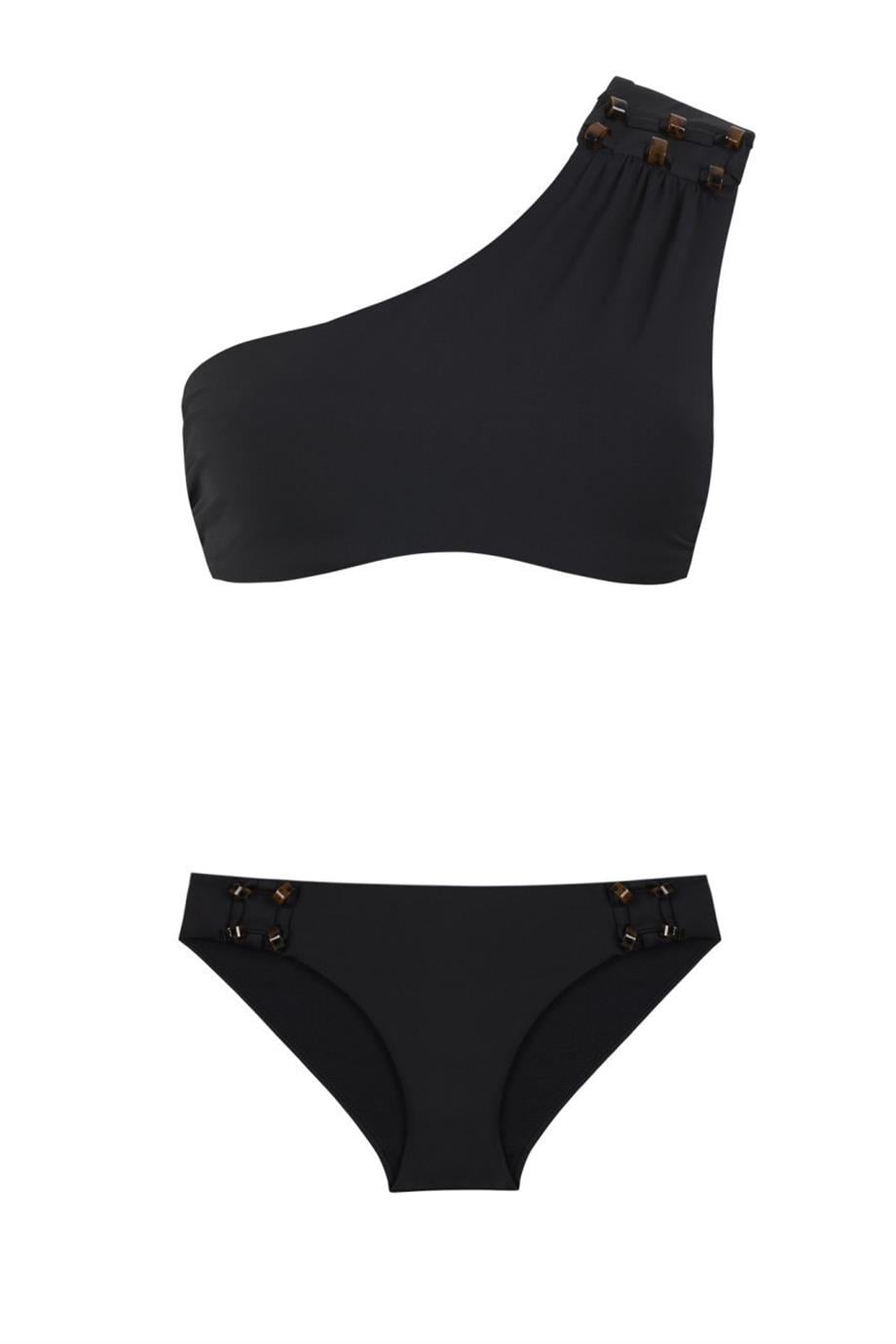 Turly Timeless Tek Omuz Bikini Üstü