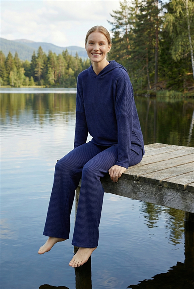 Ultra Comfort Hoodie Navy Blue