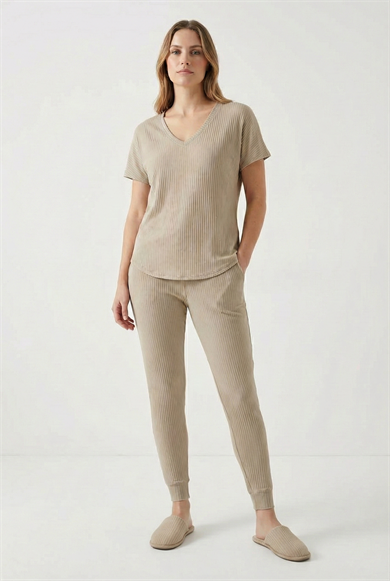 Ultra Comfort Manşetli Pantolon