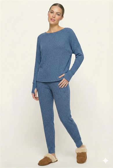 Ultra Comfort  Long Sleeve Shirt  Stormy 