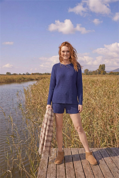 Ultra Comfort Shorts Navy Blue