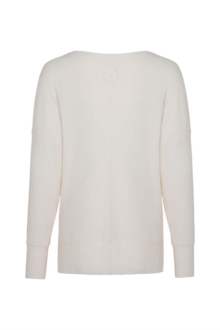 Ultra Comfort Long Sleeve Shirt Off White