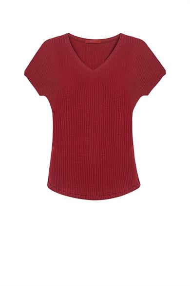 Ultra Comfort  V Shirt Wine