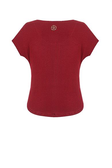 Ultra Comfort  V Shirt Wine