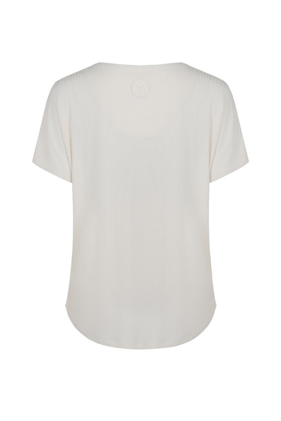 Ultra Comfort V-Shirt Off White