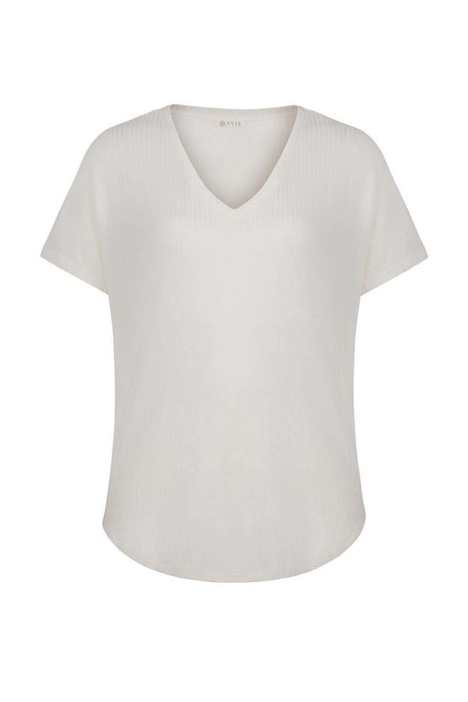 Ultra Comfort V-Shirt Off White