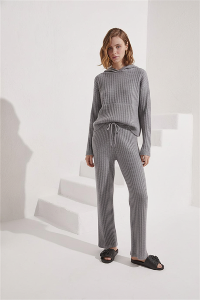 Winter Loungewear Hoodie Grey