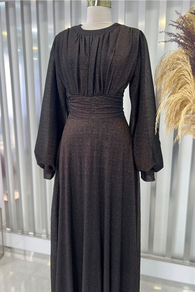 Adel Tesettür Abiye Bakır