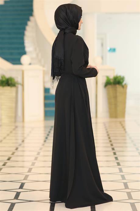 Adel Tesettür Abiye Siyah