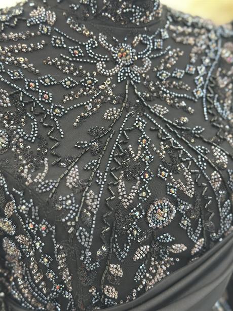 Anabel Tesettür Abiye Siyah