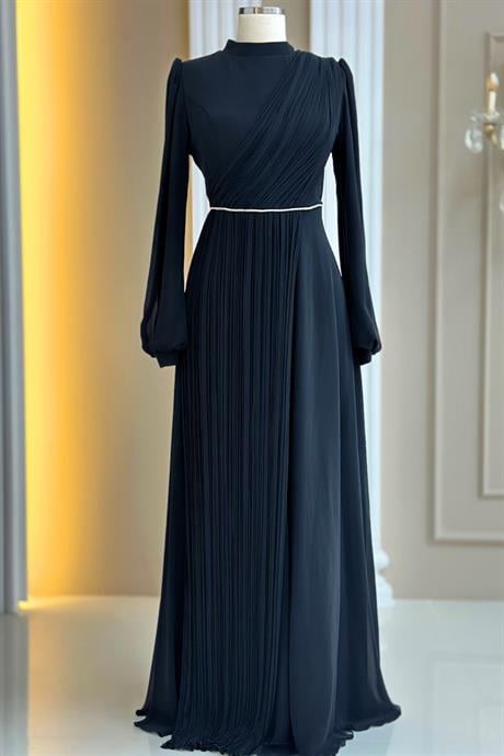 Arin Tesettür Abiye Siyah