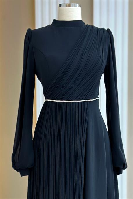 Arin Tesettür Abiye Siyah