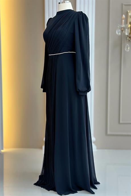 Arin Tesettür Abiye Siyah