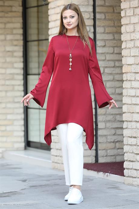 Armin Tesettür Tunik Kırmızı