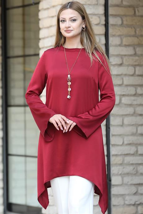 Armin Tesettür Tunik Kırmızı