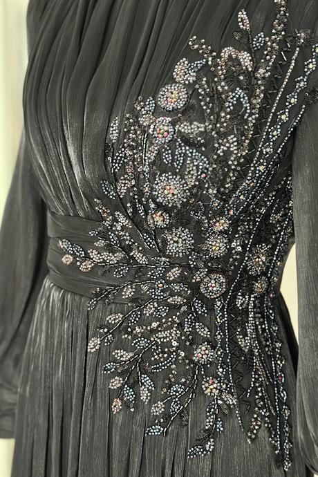 Astoria Tesettür Abiye Siyah