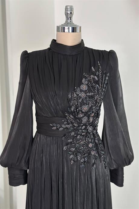 Astoria Tesettür Abiye Siyah