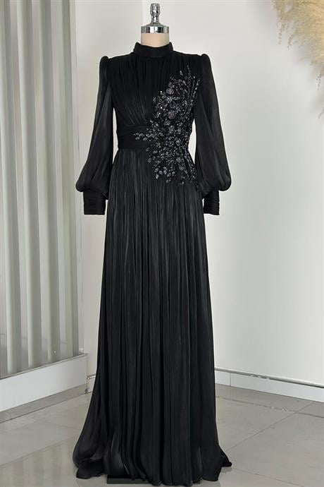 Astoria Tesettür Abiye Siyah