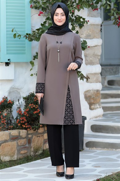 Asya Tesettür Takım Vizon