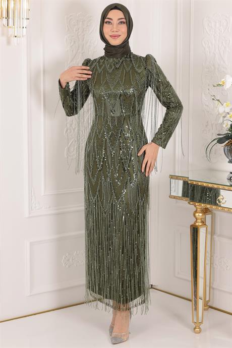 Ayza Tesettür Abiye Haki