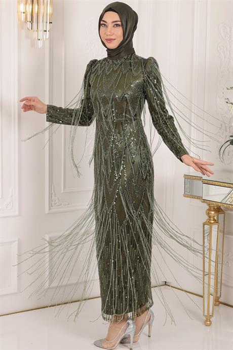 Ayza Tesettür Abiye Haki