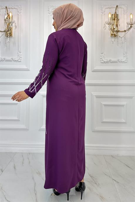 Berrin Tesettür Abiye Mürdüm