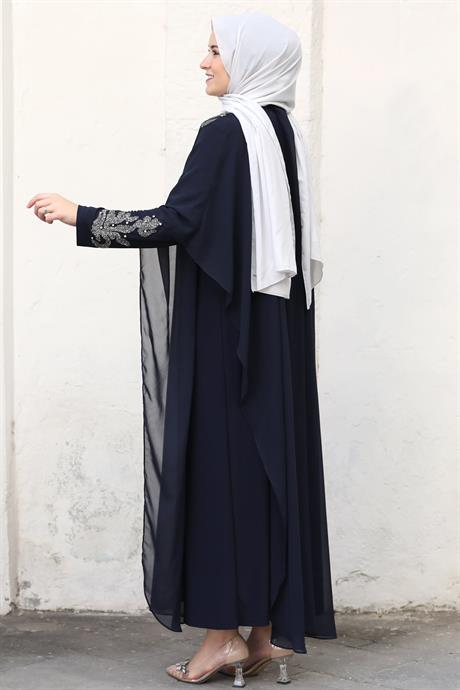 Beste Tesettür Elbise Lacivert