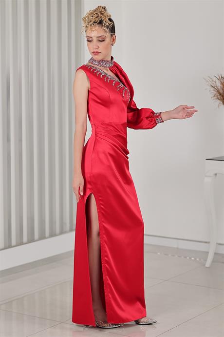 Carla Abiye Kırmızı