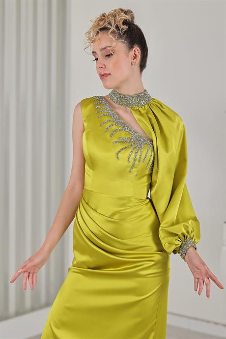 Carla Abiye Yağ Yeşili