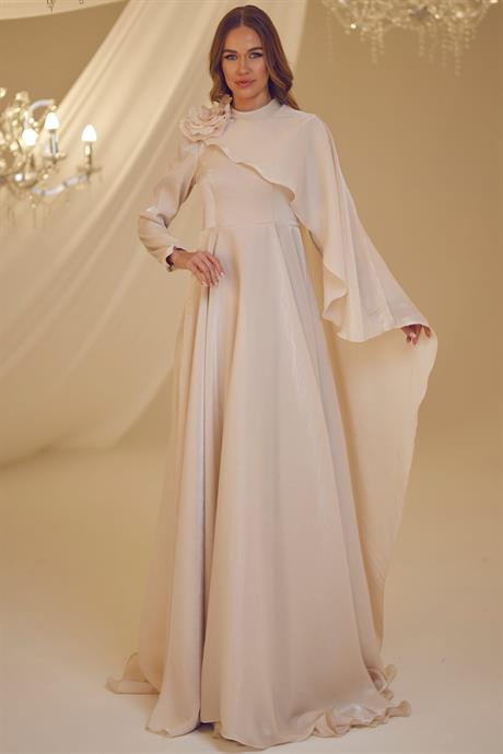 Duru Tesettür Abiye Vizon