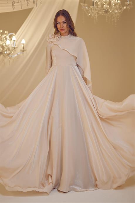 Duru Tesettür Abiye Vizon