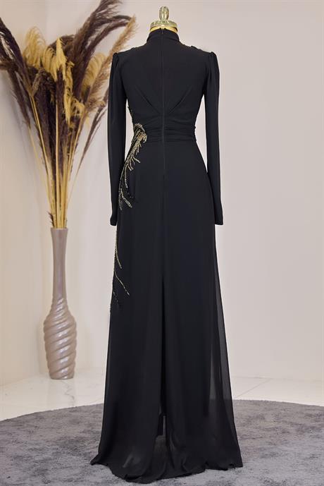 Ebru Tesettür Tulum Siyah