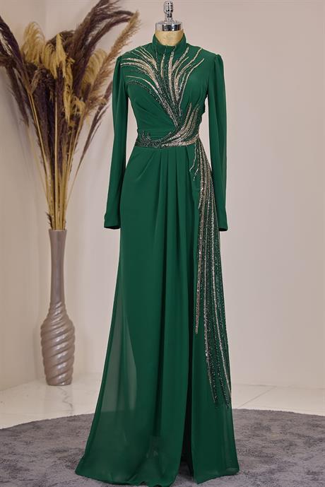 Ebru Tesettür Tulum Zümrüt