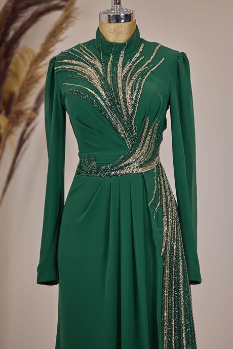 Ebru Tesettür Tulum Zümrüt