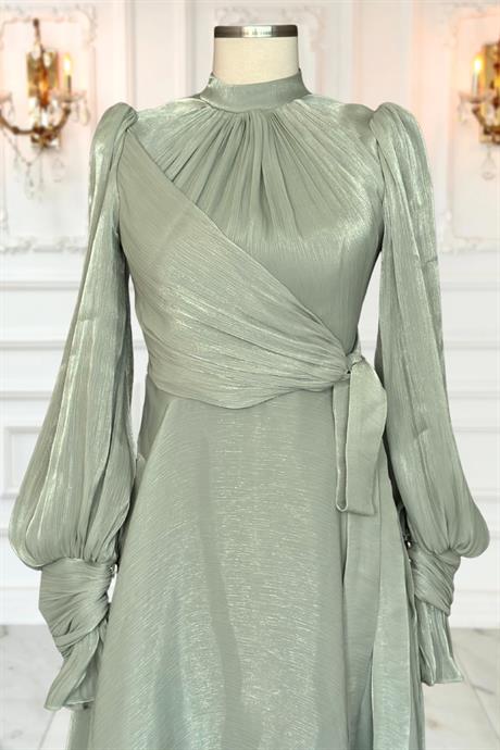 Efruz Tesettür Abiye Mint