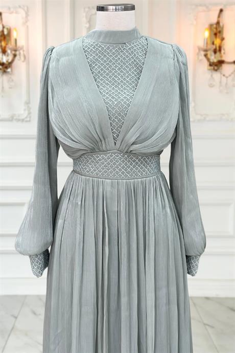 Efser Tesettür Abiye Mint