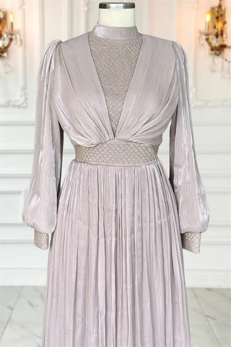 Efser Tesettür Abiye Pudra