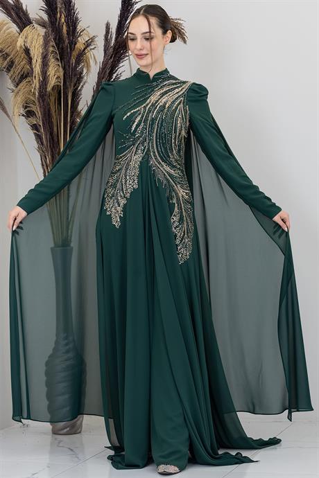 Elif Tesettür Tulum Zümrüt