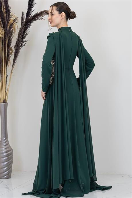 Elif Tesettür Tulum Zümrüt