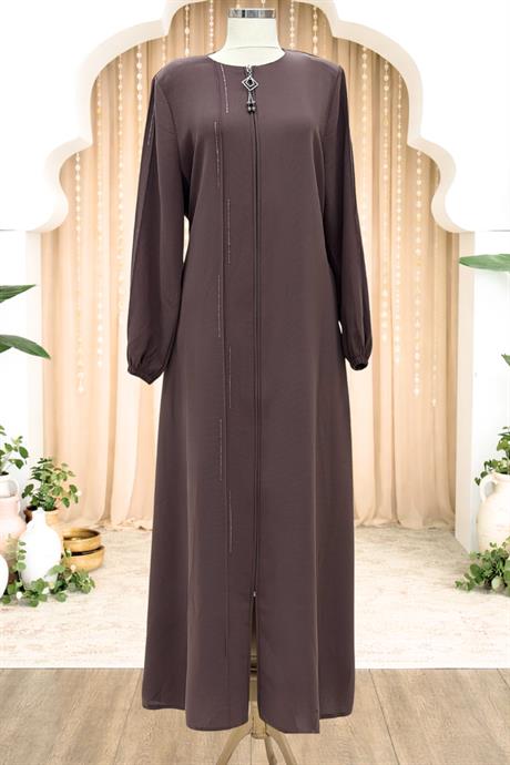 Elvan Tesettür Ferace Gülkurusu