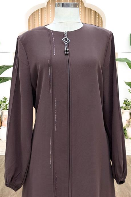 Elvan Tesettür Ferace Gülkurusu