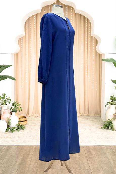 Elvan Tesettür Ferace İndigo