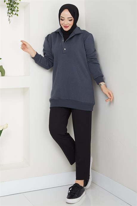 Esila Tesettür Sweat Antrasit