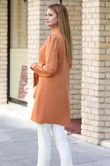 Esila Tesettür Tunik Camel