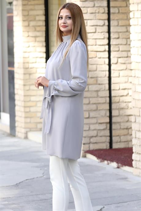 Esila Tesettür Tunik Gri