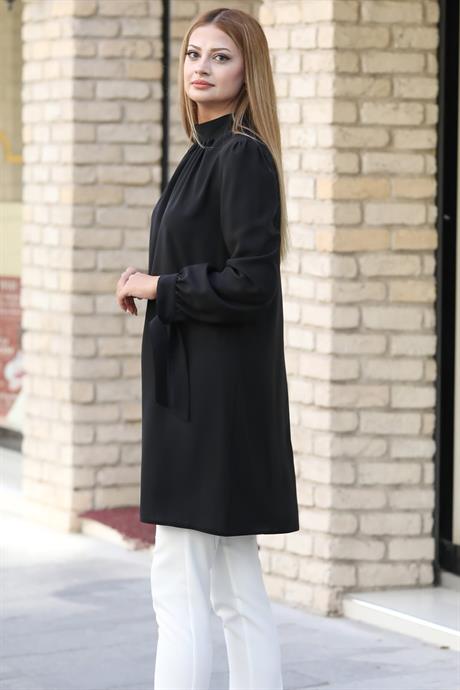 Esila Tesettür Tunik Siyah