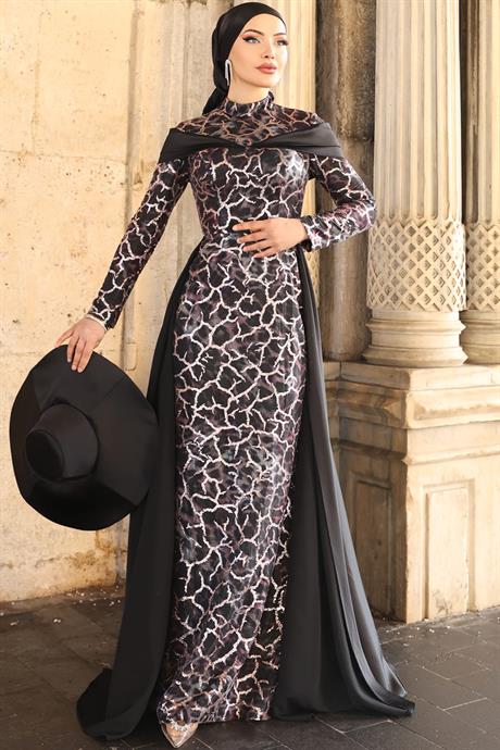 Frezya Tesettür Abiye Pudra